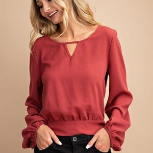 Tie Back Blouse
